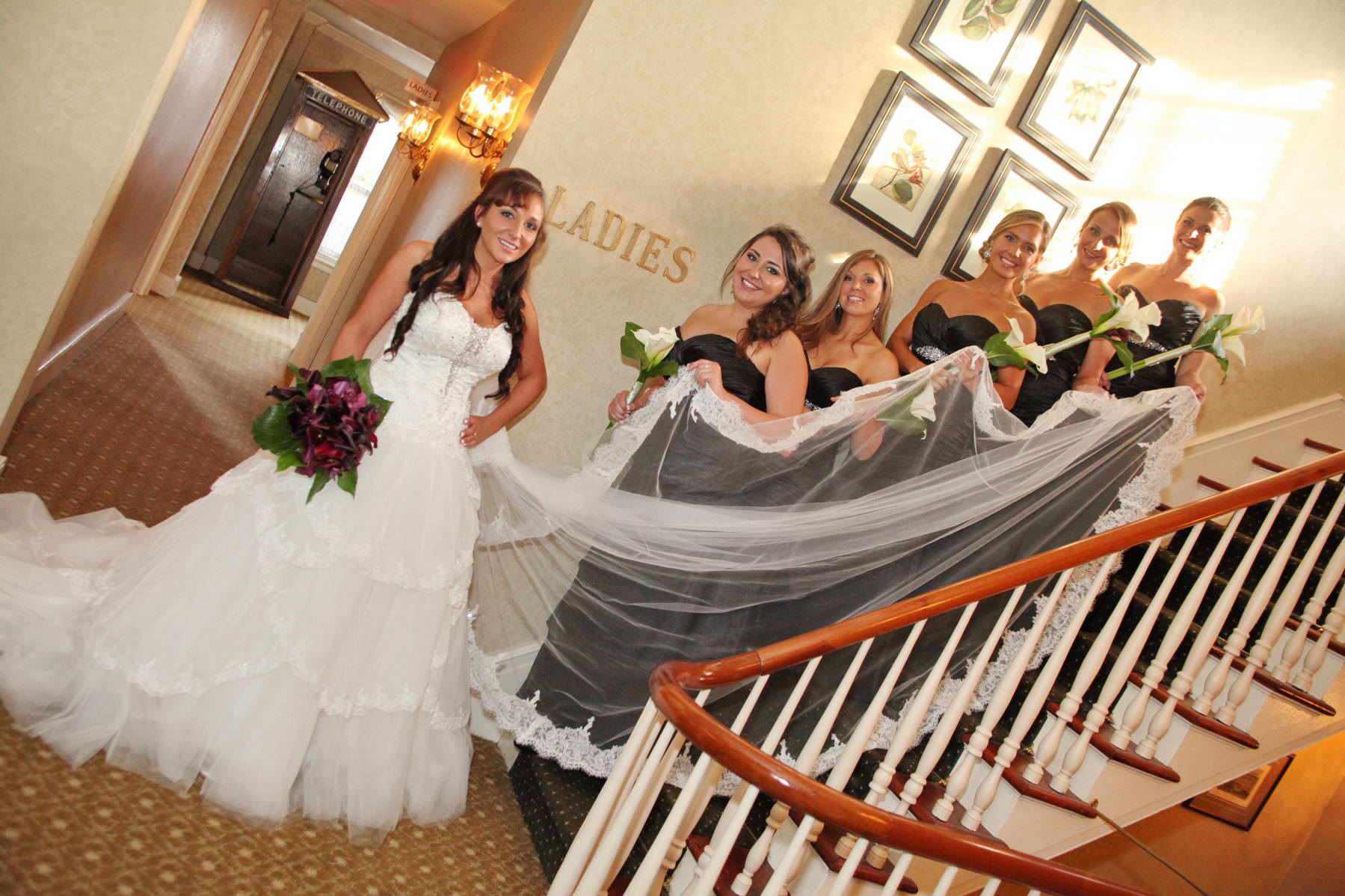 Davids Country Inn,Bride and Bridesmaids,Classic Photography
