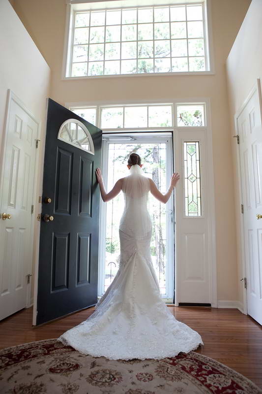 Bride at Door
