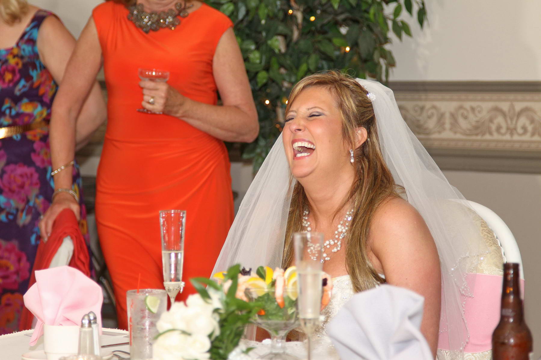 Laughing Bride,Kathy Harris