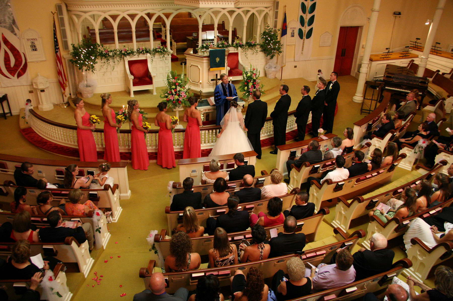 Trinty Church Wedding,Hackettstown NJ